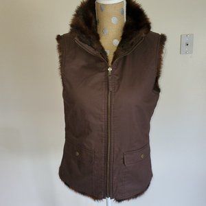 Faux Fur Lined Vest
